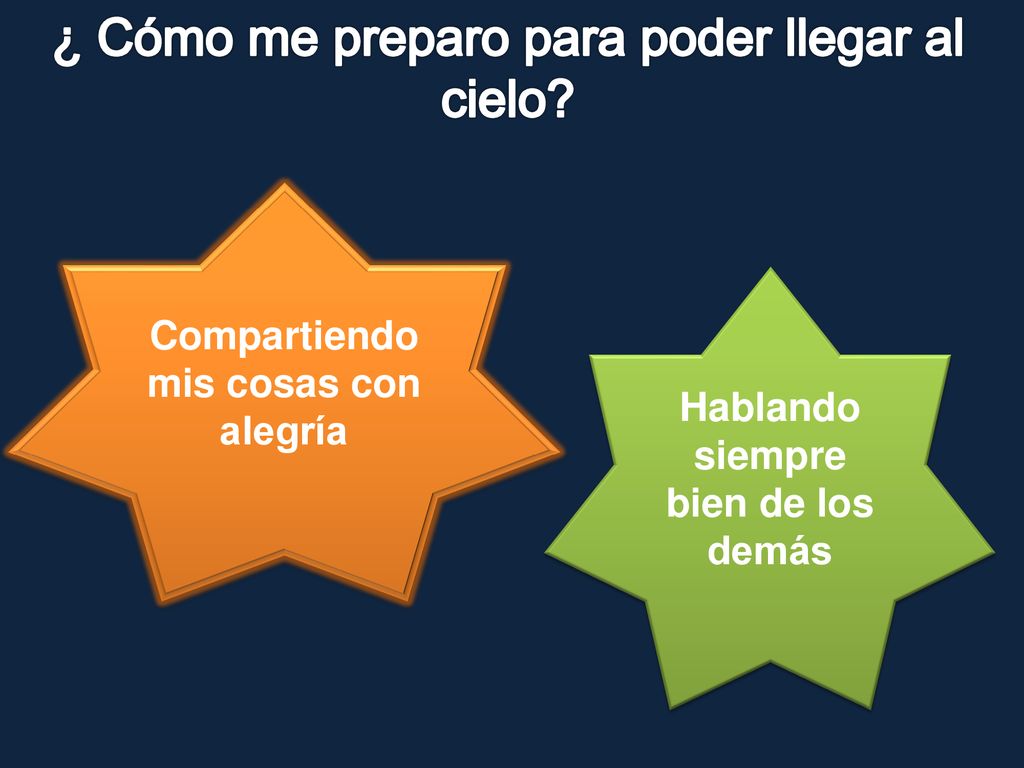 Compartiendo mis cosas con alegría Hablando siempre bien de los demás