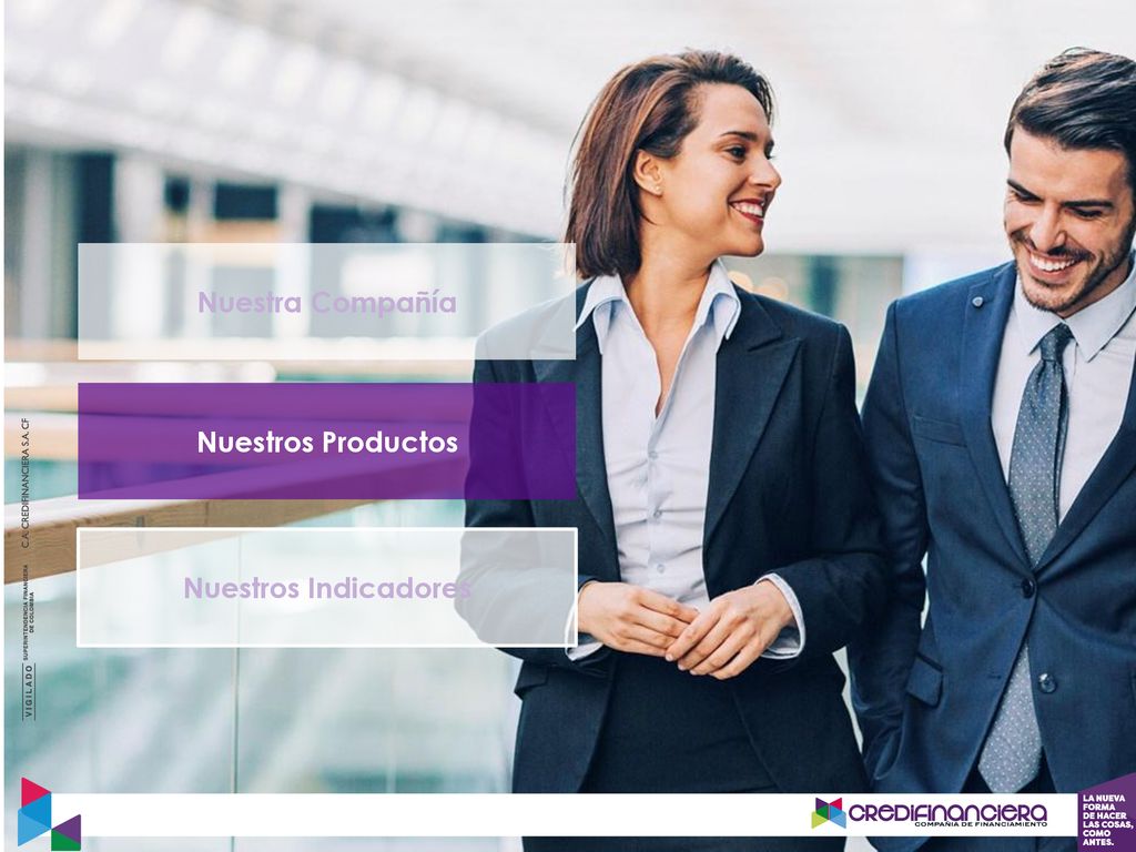 2. Nuestros productos Nuestra Compañía Nuestros Productos