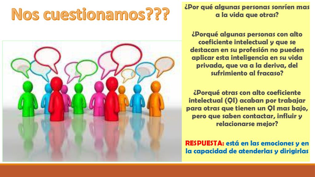 ¿Por qué algunas personas sonríen mas a la vida que otras
