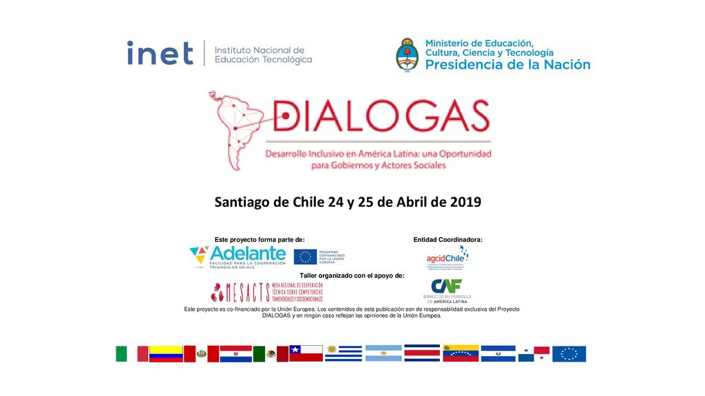 Santiago de Chile 24 y 25 de Abril de 2019