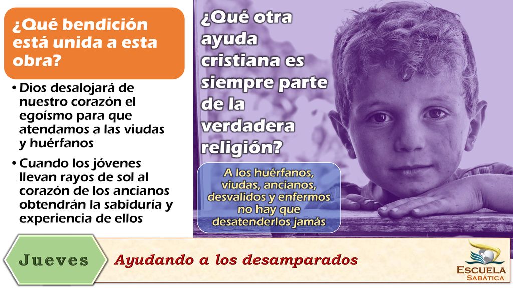 ¿Qué otra ayuda cristiana es siempre parte de la verdadera religión