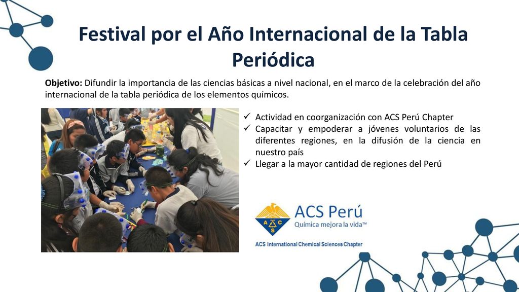 Festival por el Año Internacional de la Tabla Periódica
