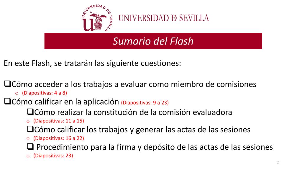 Sumario del Flash En este Flash, se tratarán las siguiente cuestiones: