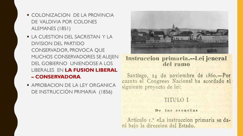 COLONIZACION DE LA PROVINCIA DE VALDIVIA POR COLONES ALEMANES (1851)