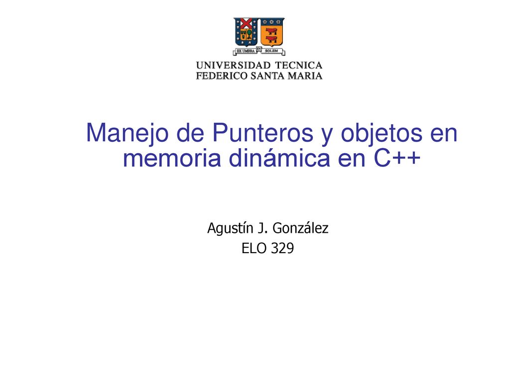 Manejo de Punteros y objetos en memoria dinámica en C++