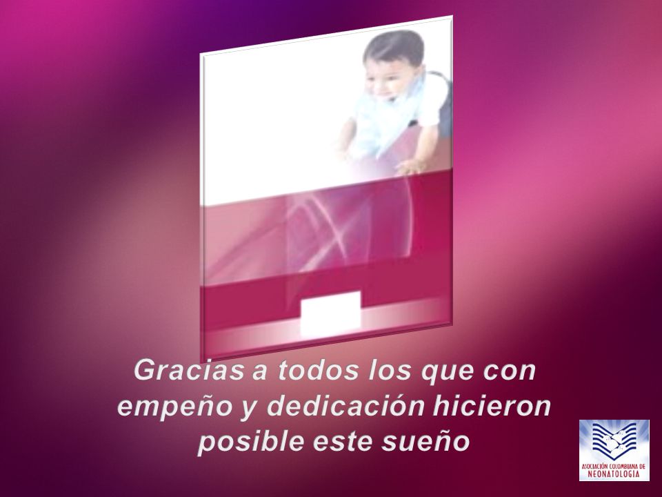 Gracias a todos los que con empeño y dedicación hicieron posible este sueño