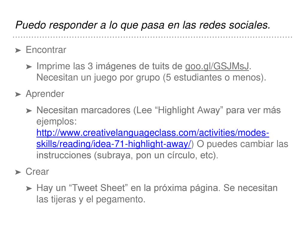 Puedo responder a lo que pasa en las redes sociales.