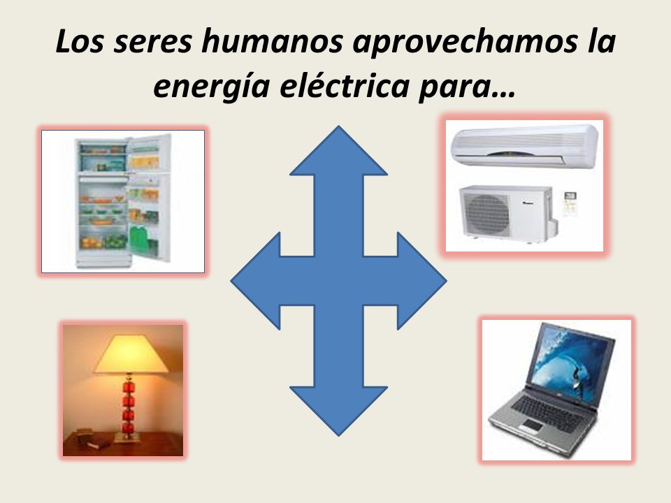 Los seres humanos aprovechamos la energía eléctrica para…