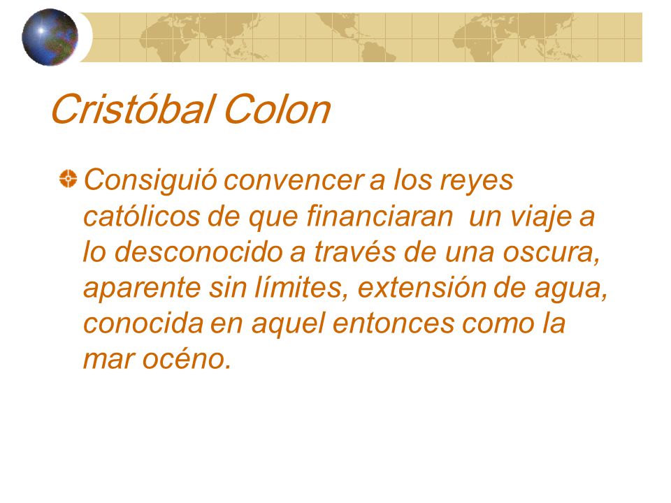 Cristóbal Colon