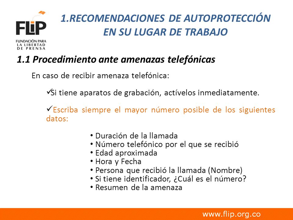 1.RECOMENDACIONES DE AUTOPROTECCIÓN EN SU LUGAR DE TRABAJO