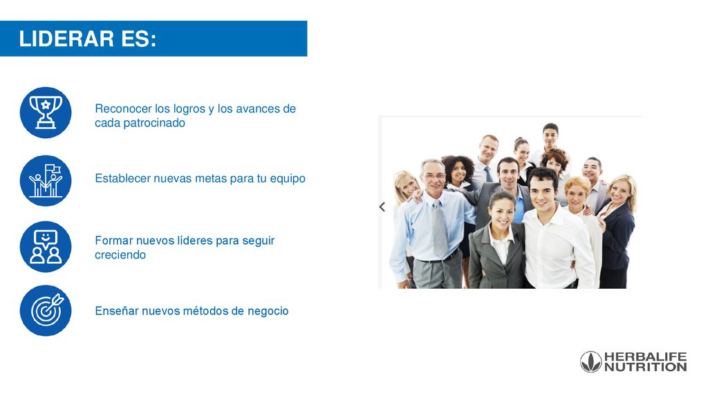 LIDERAR ES: Reconocer los logros y los avances de cada patrocinado