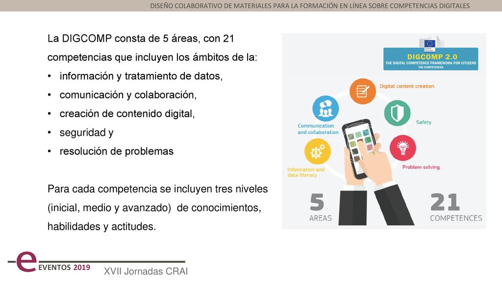 información y tratamiento de datos, comunicación y colaboración,