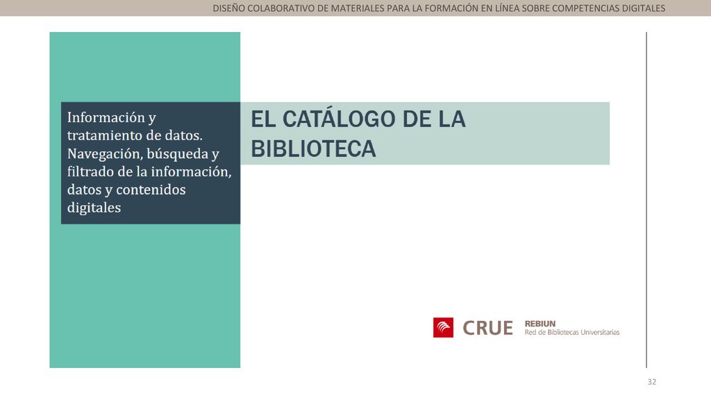 DISEÑO COLABORATIVO DE MATERIALES PARA LA FORMACIÓN EN LÍNEA SOBRE COMPETENCIAS DIGITALES