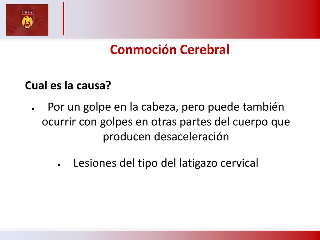 Lesiones del tipo del latigazo cervical