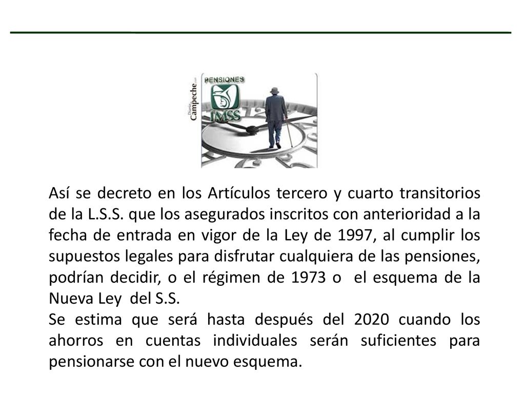 Así se decreto en los Artículos tercero y cuarto transitorios de la L