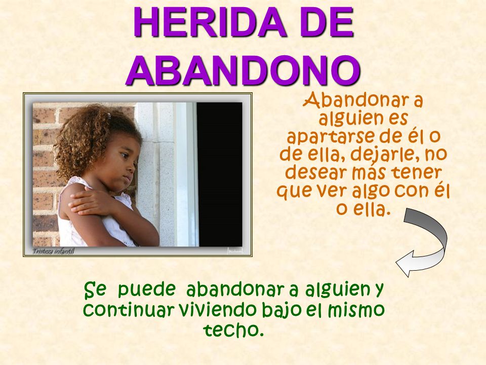 Se puede abandonar a alguien y continuar viviendo bajo el mismo techo.
