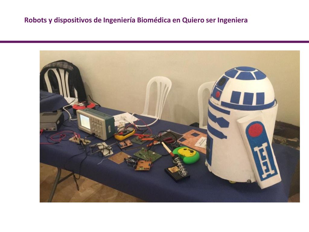 Robots y dispositivos de Ingeniería Biomédica en Quiero ser Ingeniera