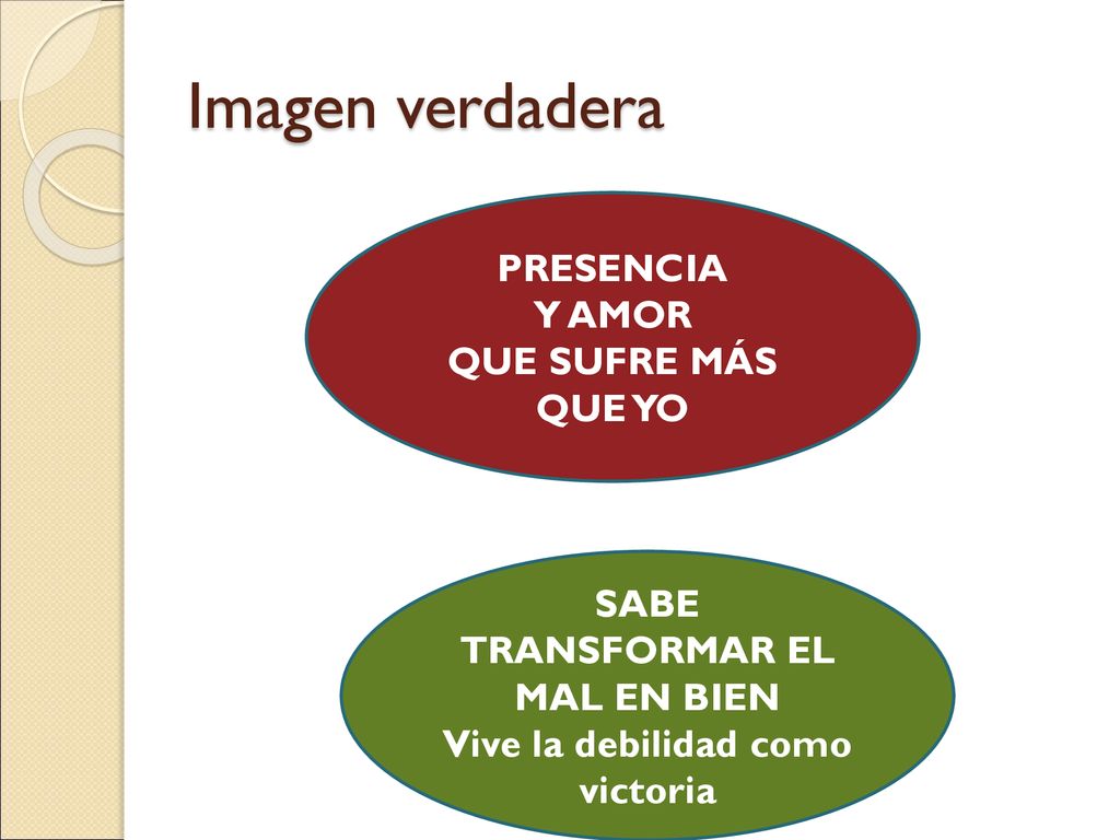 SABE TRANSFORMAR EL MAL EN BIEN Vive la debilidad como victoria