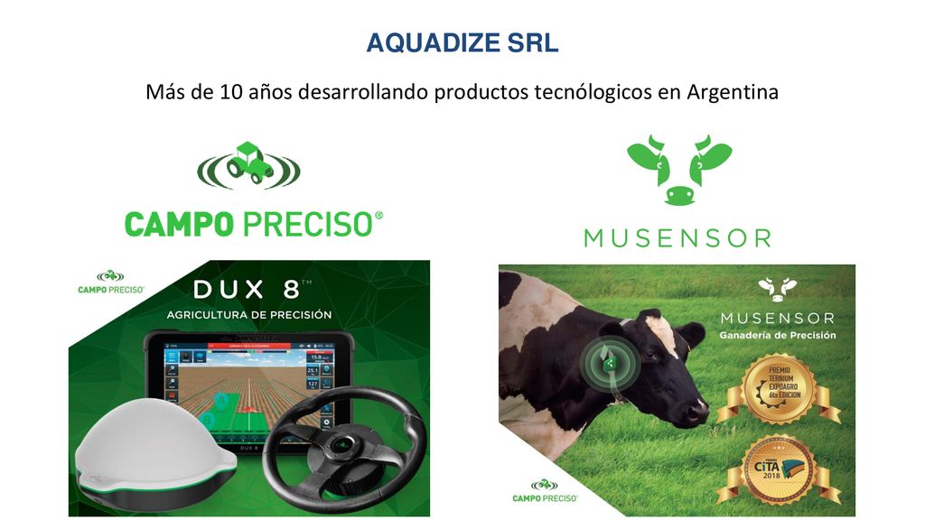 Más de 10 años desarrollando productos tecnólogicos en Argentina