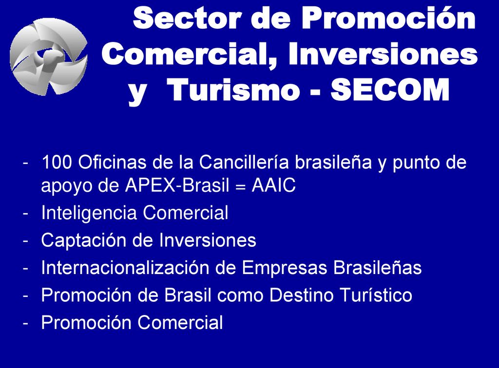 Sector de Promoción Comercial, Inversiones y Turismo - SECOM