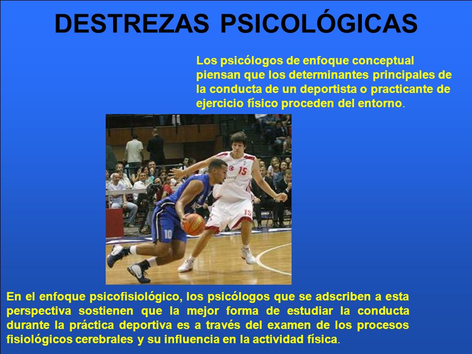 DESTREZAS PSICOLÓGICAS