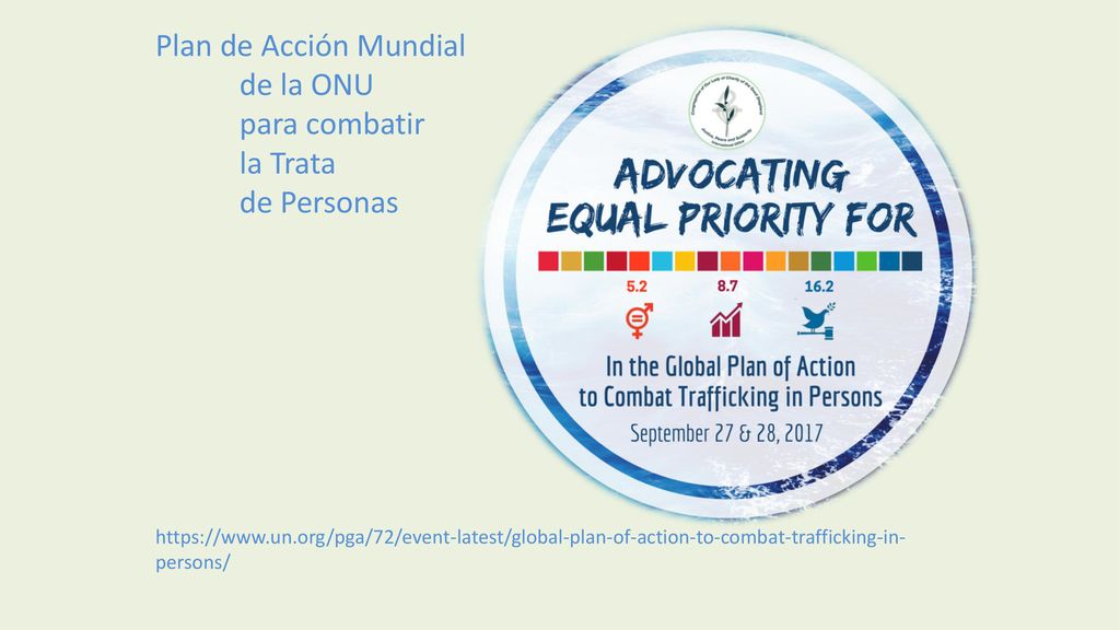 Plan de Acción Mundial de la ONU para combatir la Trata de Personas