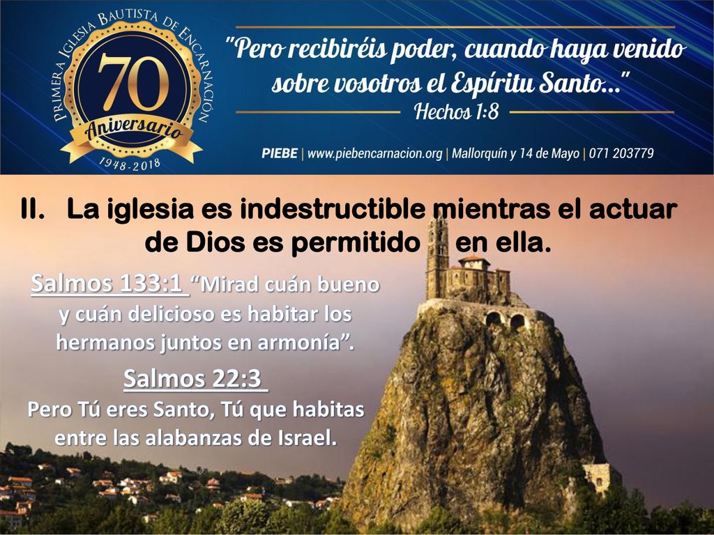Pero Tú eres Santo, Tú que habitas entre las alabanzas de Israel.