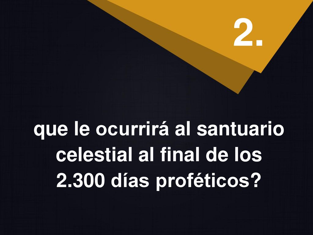 que le ocurrirá al santuario celestial al final de los