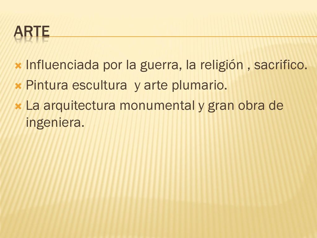 arte Influenciada por la guerra, la religión , sacrifico.