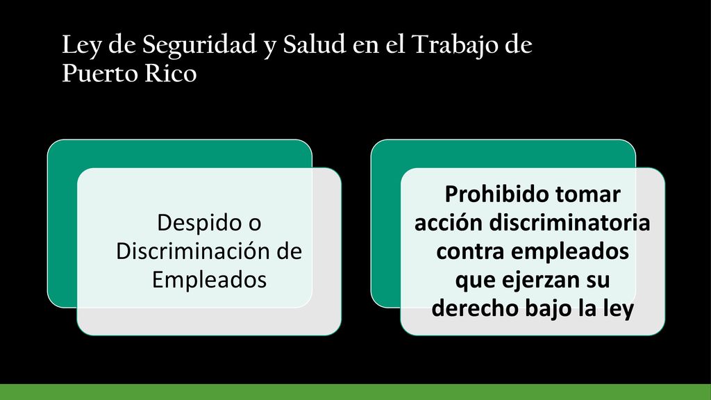 Ley de Seguridad y Salud en el Trabajo de Puerto Rico
