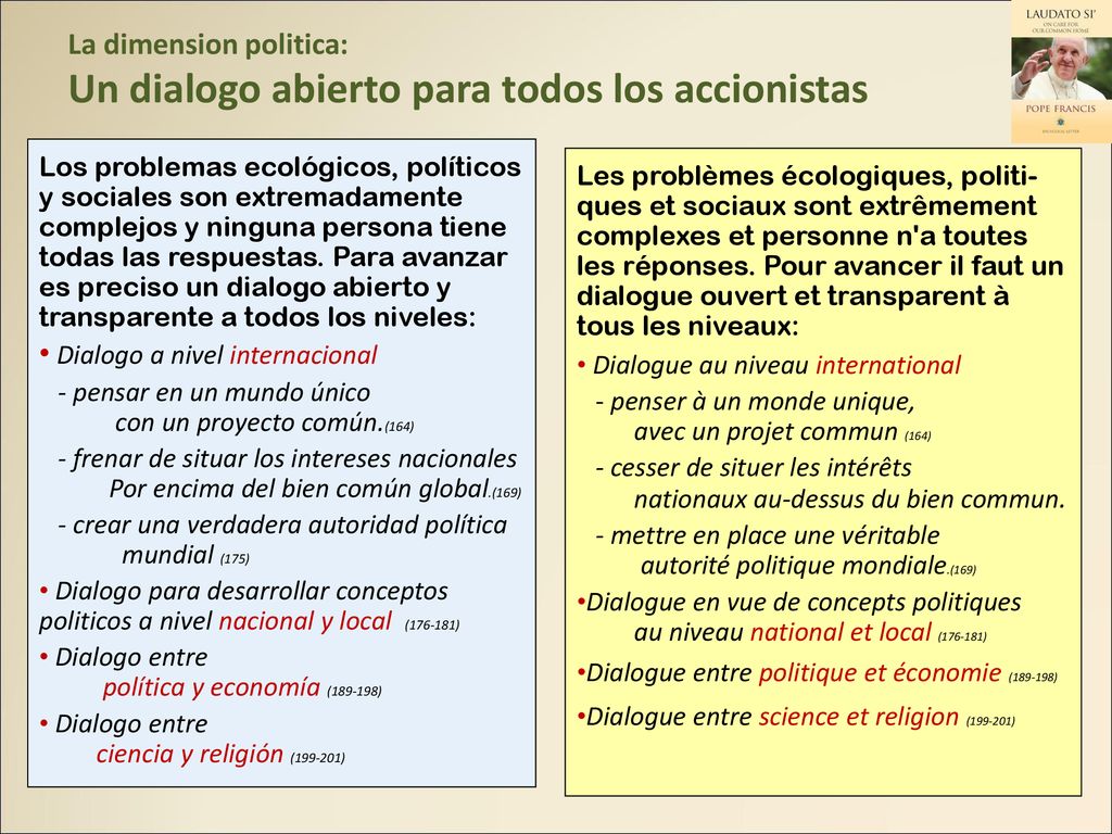 La dimension politica: Un dialogo abierto para todos los accionistas