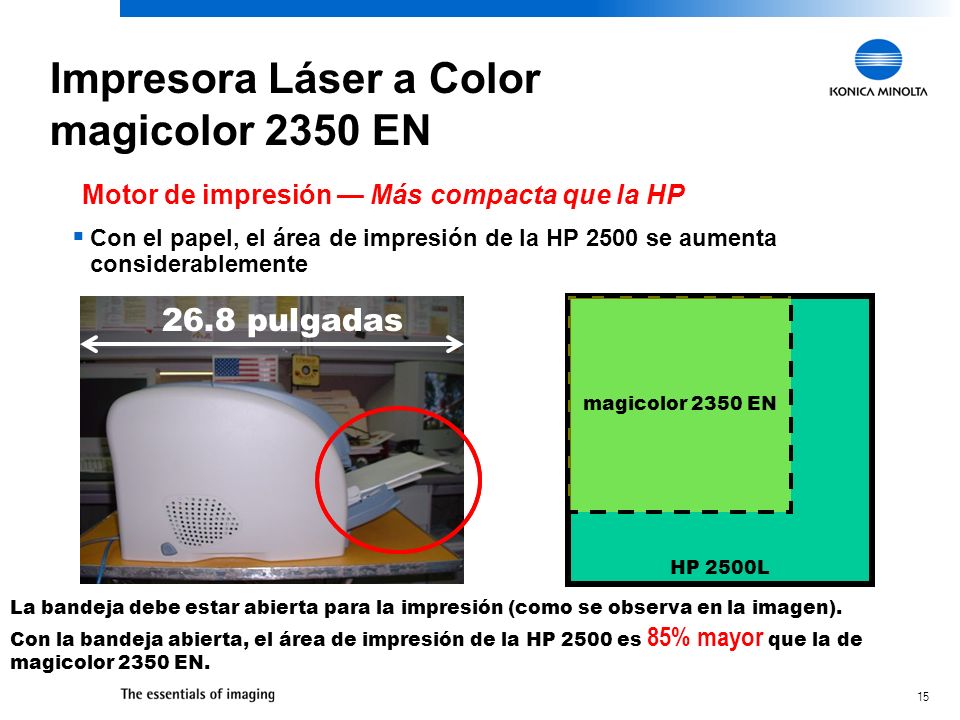 Impresora Láser a Color magicolor 2350 EN