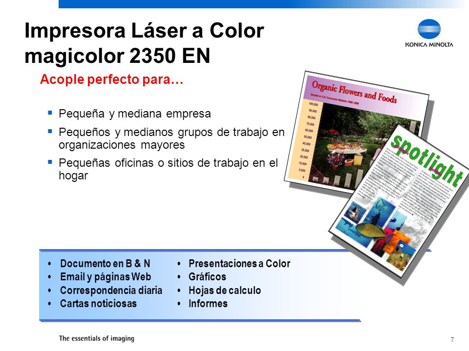 Impresora Láser a Color magicolor 2350 EN