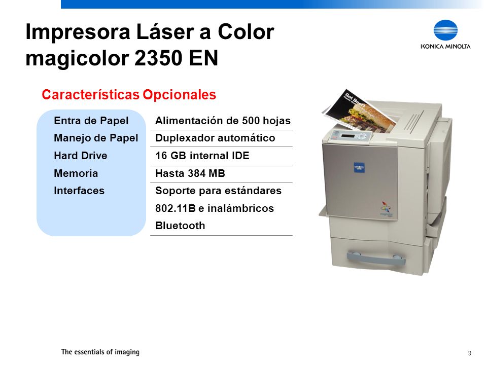 Impresora Láser a Color magicolor 2350 EN