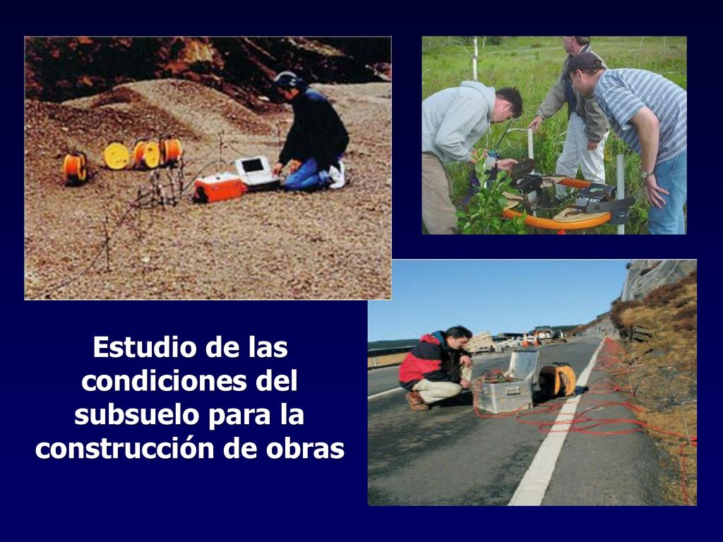 Estudio de las condiciones del subsuelo para la construcción de obras