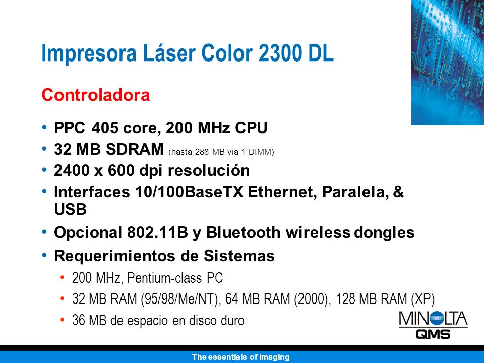 Impresora Láser Color 2300 DL