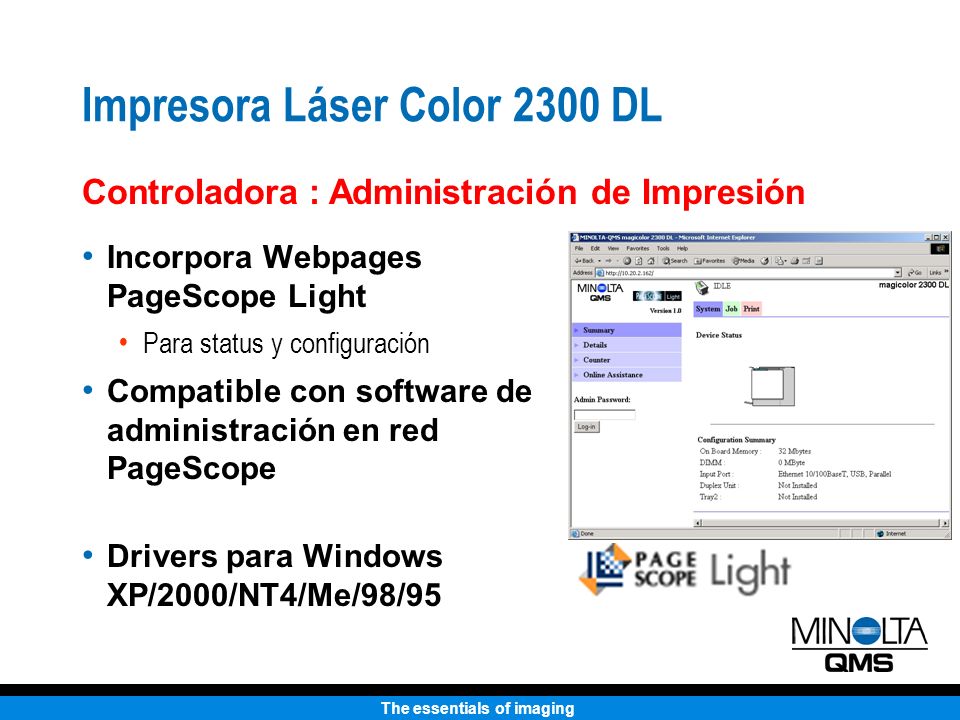 Impresora Láser Color 2300 DL