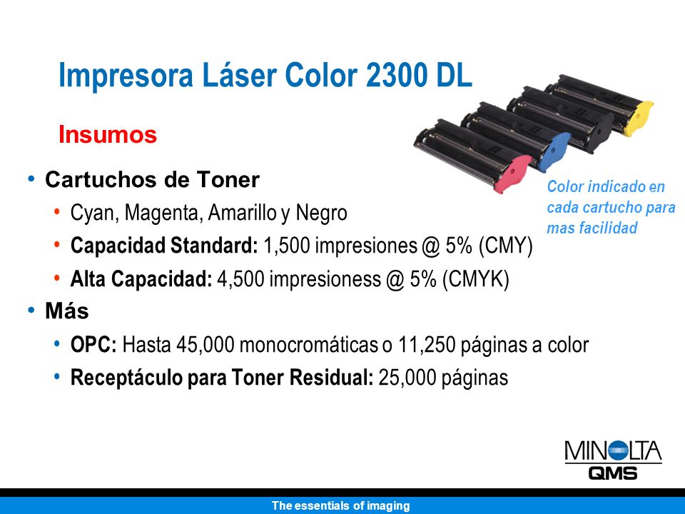 Impresora Láser Color 2300 DL