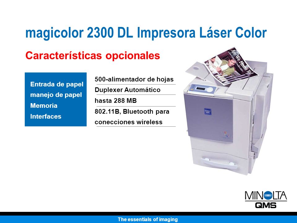 magicolor 2300 DL Impresora Láser Color