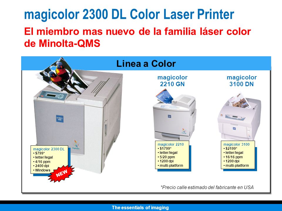 magicolor 2300 DL Color Laser Printer