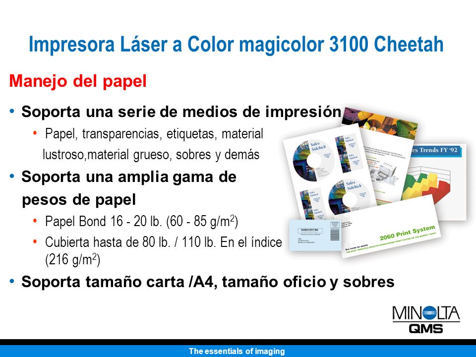 Impresora Láser a Color magicolor 3100 Cheetah