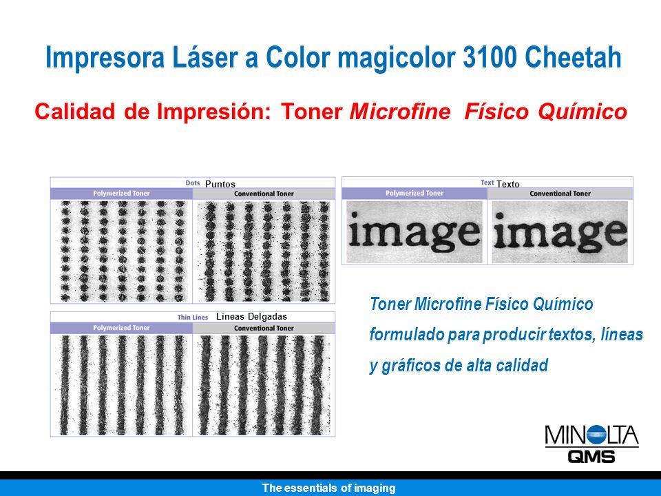 Impresora Láser a Color magicolor 3100 Cheetah