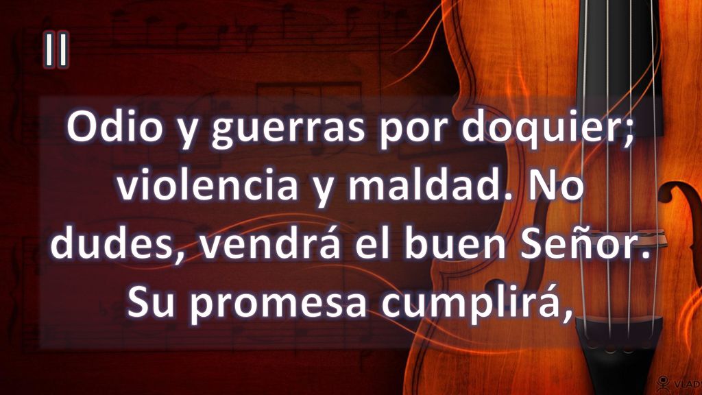 II Odio y guerras por doquier; violencia y maldad.