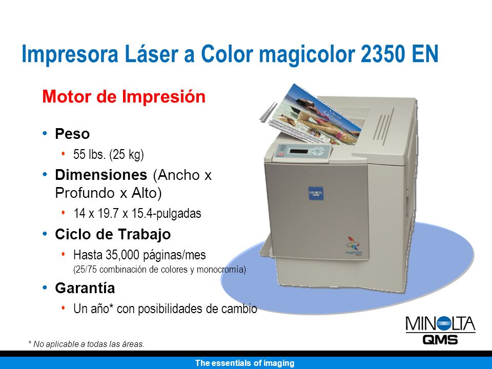 Impresora Láser a Color magicolor 2350 EN