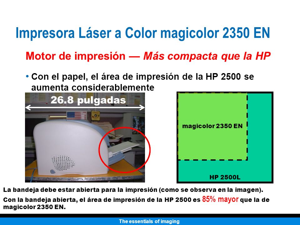 Impresora Láser a Color magicolor 2350 EN