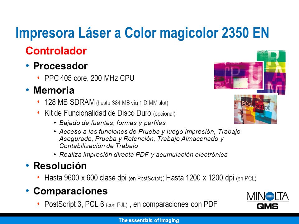 Impresora Láser a Color magicolor 2350 EN