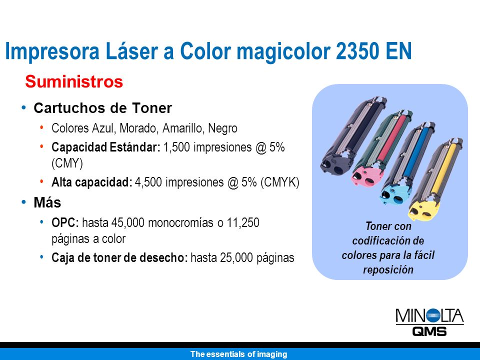 Impresora Láser a Color magicolor 2350 EN