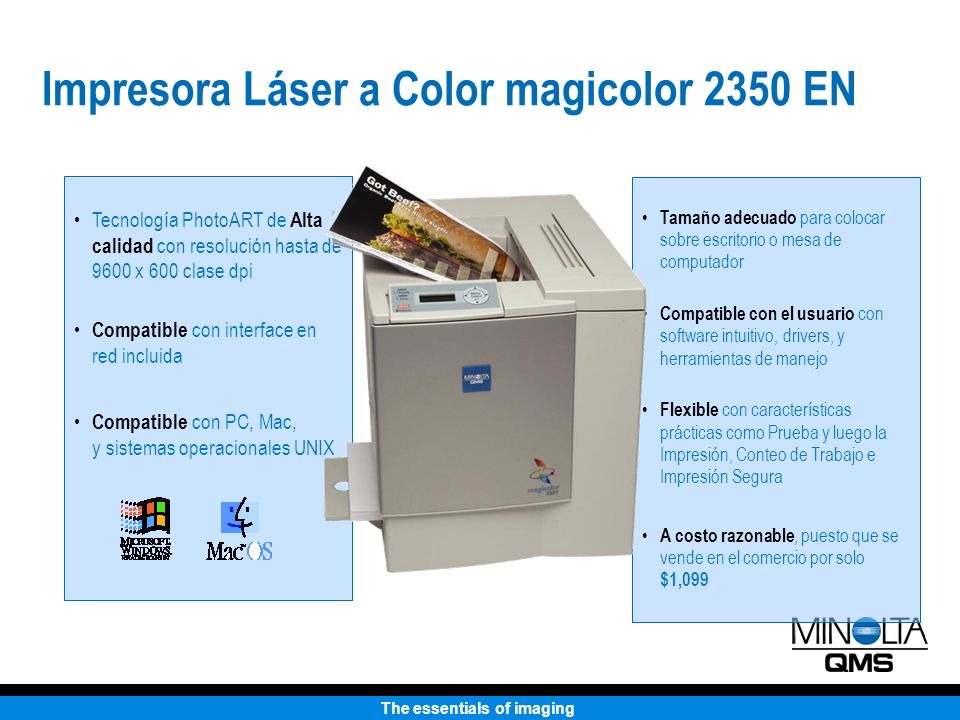 Impresora Láser a Color magicolor 2350 EN