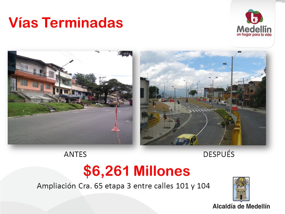 Ampliación Cra. 65 etapa 3 entre calles 101 y 104