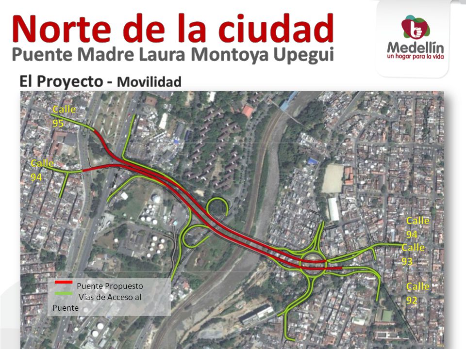 Norte de la ciudad Puente Madre Laura Montoya Upegui